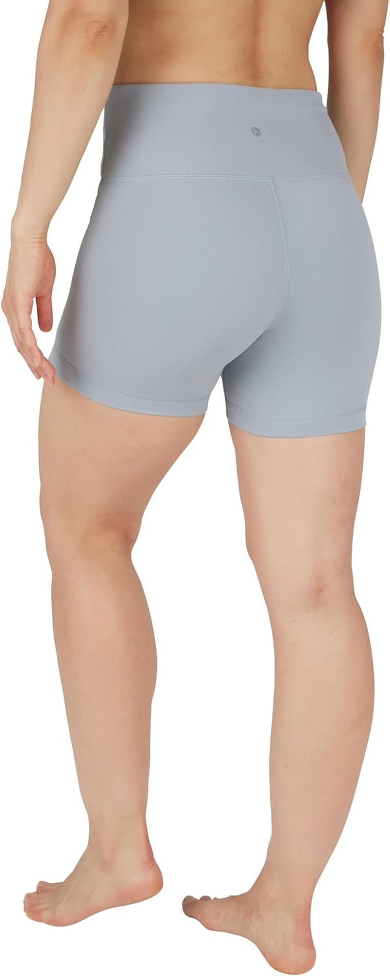 High Waist Power Flex Yoga Shorts - Tummy Control Biker Shorts for Women 2 Pack